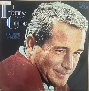 Original 1975 RCA VICTOR Perry Como I Believe In Music Vintage Vinyl Record LP - Picture 1 of 2