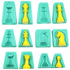 12 Pcs Chess Silicone Molds for Candles Cake Kit