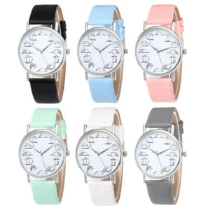 Simple belt multicolor student quartz watch - Picture 1 of 15