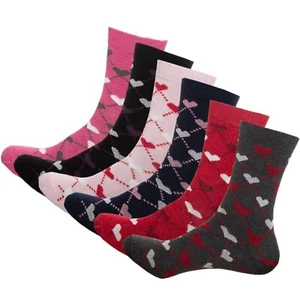Womens Diabetic Socks Ladies Non Elastic Loose Top Soft Grip Cotton Rich UK 4-7 - Picture 1 of 5