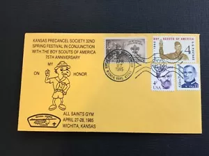 ICOLLECTZONE US Boy Scout Combo Quivira Cover Jubilee 75th Anniversary (F400) - Picture 1 of 1