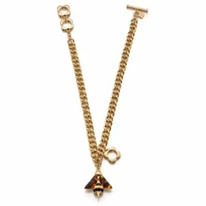 NEW ORLA KIELY TORTOISESHELL BEE AND FLOWER NECKLACE BRAND NEW - Picture 1 of 1