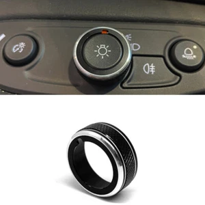 1xFor Buick Encore 2016-2022 Car Interior Headlight Switch Knob Black Cover Trim - Picture 1 of 1