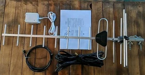 1byone Rotating HDTV Digital Amplified Antenna Directional 80 Mile - Picture 1 of 8