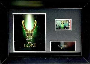 Loki S2 35mm Film Cell Display gerahmt - Cast signiert Memorabilia + COA - Bild 1 von 3