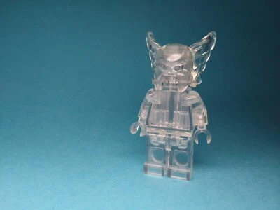 Authentic Lego Transparent Clear Hawkman Minifigure (Trans Clear) - Image 1 of 4