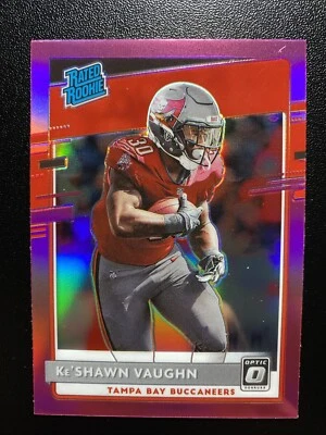 KeSHAWN VAUGHN 2020 OPTIC (Pink) Rated Rookie Card - Image 1 of 2