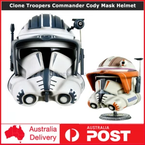 Star Wars Cosplay Clone Troopers Commander Cody Mask Helmet Deluxe Collection - Picture 1 of 7