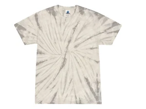Tie Dye T-Shirts Plain Colors Kids and Adult Colortone 100% Cotton - Picture 1 of 55