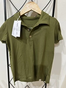Camisa de cuello de lobo bien vestida para niños Omi Jo WDW 12 meses ¡Nueva con etiquetas! - Imagen 1 de 10