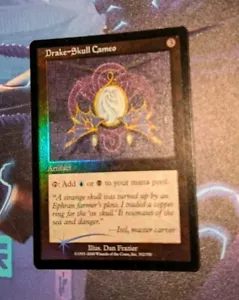 MTG *FOIL* Invasion Uncommon DRAKE-SKULL CAMEO SP - Picture 1 of 1
