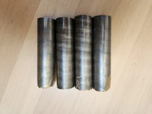 4 x Bronze Guss Stange Rundmaterial Rundstange ( 97 bis 103 mm ) ca. 1,9 kg - Bild 1 von 4