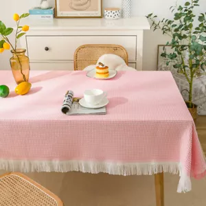 Round Square Tablecloth Table Cover Party Wedding Linen Colors Choose Size Color - Picture 1 of 26