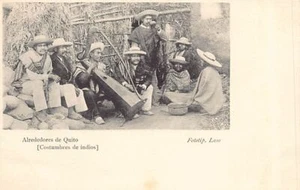 Ecuador - Costumbres de indios - Músicos - Ed. Laso - Picture 1 of 2