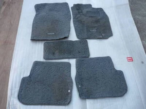 JDM TOYOTA STARLET EP91 EP95 FLOOR MATS OEM FRONT REAR SET USED RHD - Picture 1 of 10