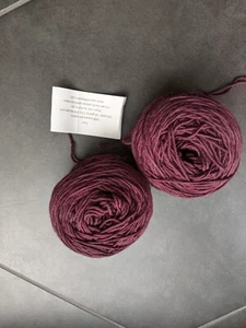 Squoosh Fiberarts Ultra DK Superwash Merino Yarn set of 2 vino 225 yds each - Picture 1 of 2