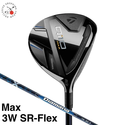 TaylorMade Golf Club Qi10 MAX Fairway Wood 3W 16° Men Diamana Blue TM50 SR-Flex - Image 1 of 4