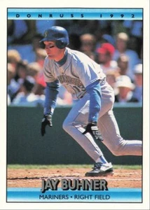 1992 Donruss Baseball Jay Buhner Seattle Mariners #61 - Picture 1 of 2