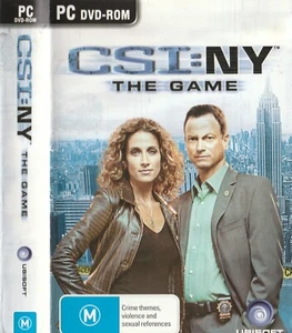 Pc Game - CSI NY - C.S.I. NY - CSINY - The Game (Manual Inc - Very Good Cond) - Picture 1 of 4