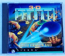 1997 Vintage 3D Ultra Pinball PC CD-ROM Fastest Pinball In Space Video Game