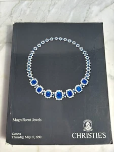 CHRISTIE’S AUCTION GENEVA MAGNIFICENT JEWEL MAY 17 1990 BVLGARI VCA CARTIER 350p - Picture 1 of 9