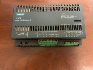 SIEMENS SITOP POWER DC-USV-MODULE 40 6EP1931-2FC01 - Picture 1 of 4