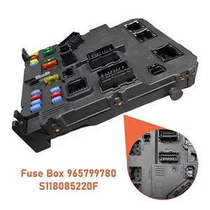 Fuse Box BSM 9657999780 S118085220F For Peugeot 206 207 Citroen C2 - Picture 1 of 13