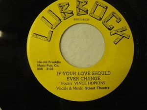 Vince Hopkins & Street Theatre TEXAS GARAGE ROCK M 45 - Picture 1 of 2