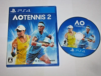 AO Tennis 2 (Japanese version) Playstation 4 PS4 Japan import US Seller - Image 1 of 4