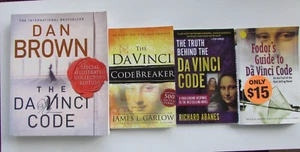 The Da Vinci Code Dan Brown + Code Breaker, Truth Behind Da Vinci, Fodor's Guide - Picture 1 of 12