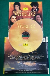 Hymne for the World 2 Bartoli, Bocelli, Terfel Chung CD Disc & Artwork Only Read - Bild 1 von 2
