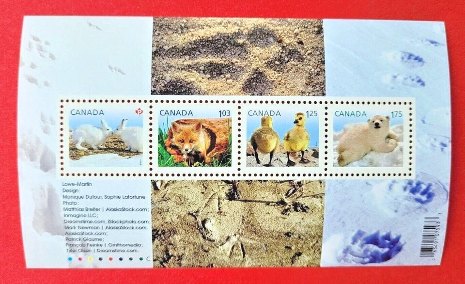 Canada Stamp #2424 "Baby Wildlife" S/S MNH 2011  - Image 1 of 1