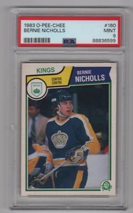 BERNIE NICHOLLS 1983-84 O-PEE-CHEE 83-84 NO 160 PSA 9 84903 - Bild 1 von 2