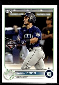 2022 Topps Pro Debut Harry Ford ACL Mariners #PD-179