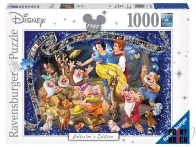 RAVENSBURGER 19674 DISNEY CLASSIC Biancaneve (1937) - 1000 pezzi - Puzzle - Immagine 1 di 2