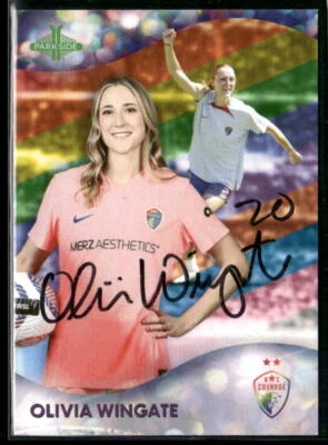 Signed 2024 Parkside NWSL Pride #15 Olivia Wingate IP Auto - Image 1 of 2