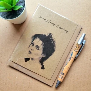Fight club Card - Film Marla Singer quote you're sorry im sorry everyone's sorry - Picture 1 of 3