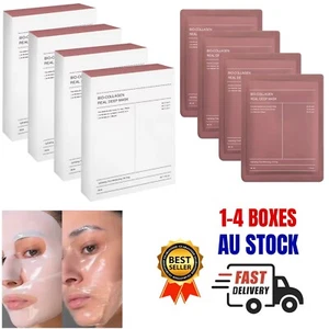 Bio-Collagen Real Deep Mask, Hydrating Collagen Overnight Mask, 4 x Pack - Picture 1 of 16