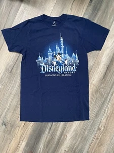 Camiseta DISNEYLAND Resort Diamond Celebration DISNEY Mickey Mouse Talla S Pequeña - Imagen 1 de 3