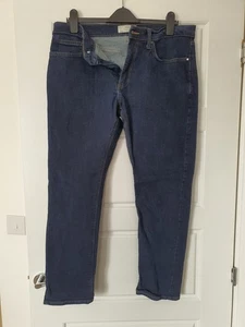 Marks And Spencer Slim Fit Jeans 34 Waist 29 Leg - Picture 1 of 3