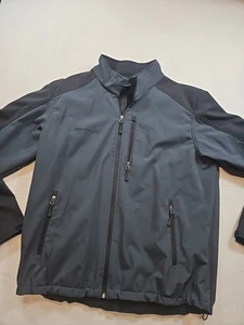 SWISS TECH Soft  Shell Full Zip Jacket CHARCOAL Gray  MENS XL 46-48 - Picture 1 of 15
