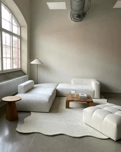 Tufted Wool Rug | Modern Handmade Design - Picture 1 of 9