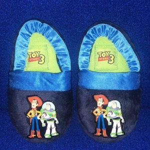Zapatillas de felpa Disney Pixar Toy Story 3 para niños pequeños zapatos de casa zumbido y madera - Imagen 1 de 4