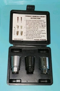 Tools, 3pc. Exhaust Manifold Socket Kit - Bild 1 von 2