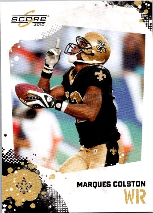 2010 Score #183 Marques Colston - Image 1 of 2