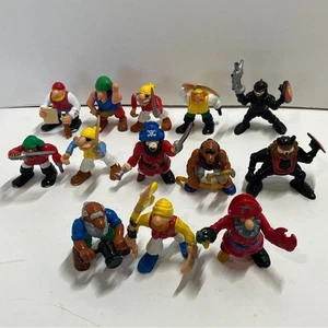 Vintage 1994 Fisher Price Great Adventures Action Figure Lot Knights Pirates - Picture 1 of 11