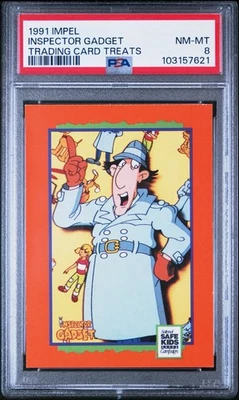 1991 Impel Inspector Gadget Trading Card Treats PSA Graded - Image 1 of 2