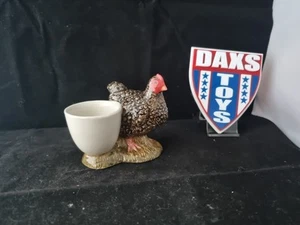 Taza de huevo de gallina marrón cerámica codorniz 2011 - Imagen 1 de 5