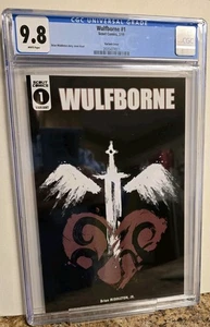 WULFBORNE #1 VARIANT CGC 9.8, SCOUT COMICS CLEAN CASE, NO RESERVE BLOWOUT! 011 - Picture 1 of 3