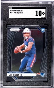 Joe Milton III 2024 Panini Prizm #354 Rookie (RC) SGC 10 Gem Mint - Picture 1 of 2